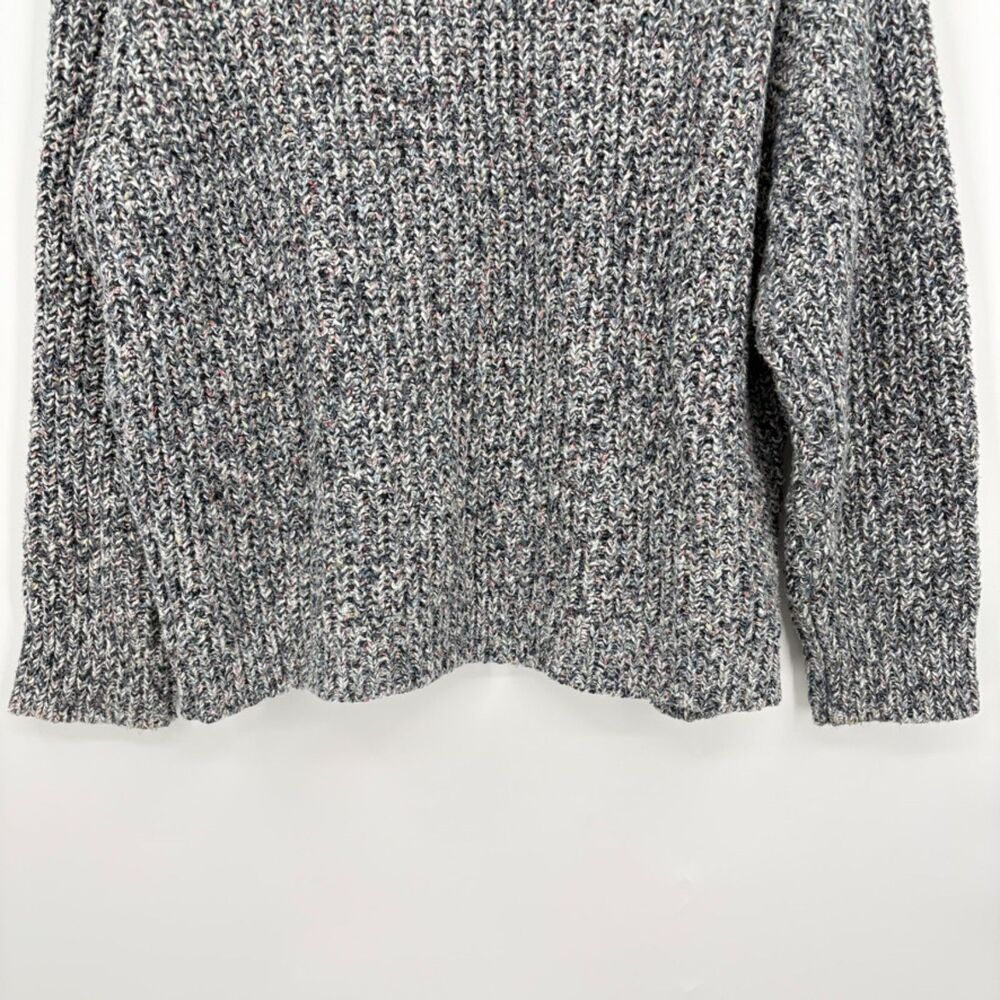 Marine Layer Quinn Oversized Sweater Blue Multi, Large - Picture 6 of 10